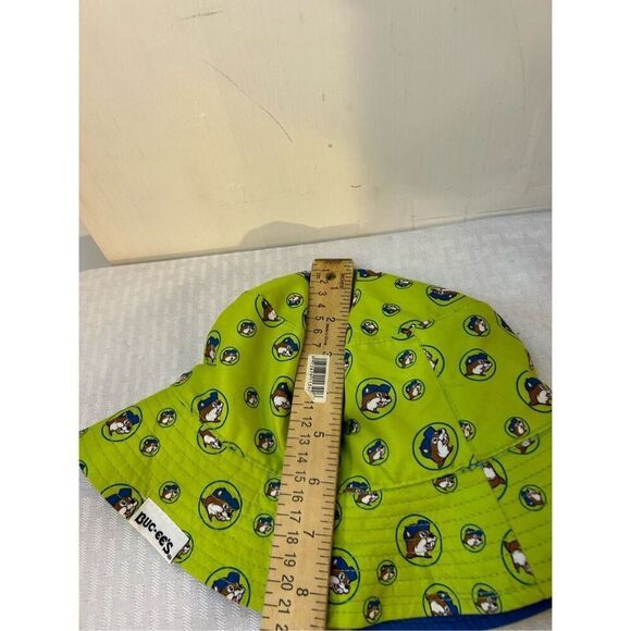 Buc-ee bucket hat reversible green blue os - Picture 5 of 7
